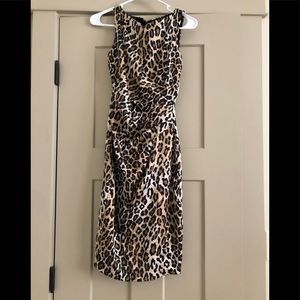 Cache Leopard Dress